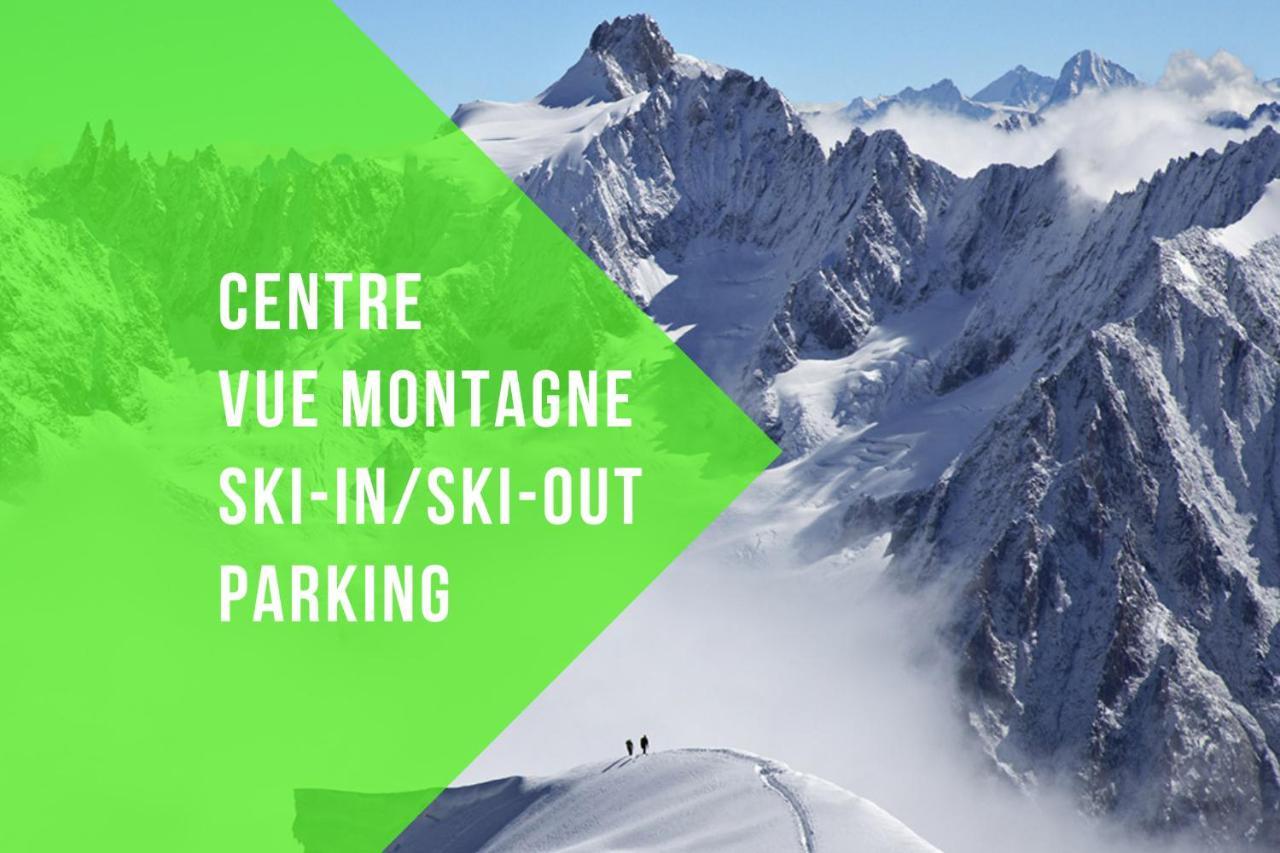 Green Apple Chamonix, Centre, Parking, Ski-In/Out Kültér fotó
